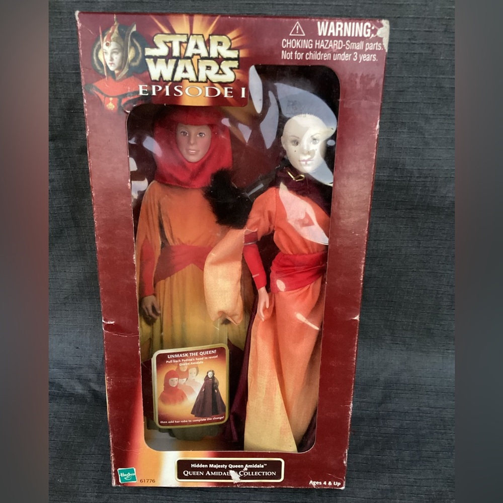 Hasbro Star Wars: Episode I - Hidden Majesty Queen Amidala 11" Figure 1998